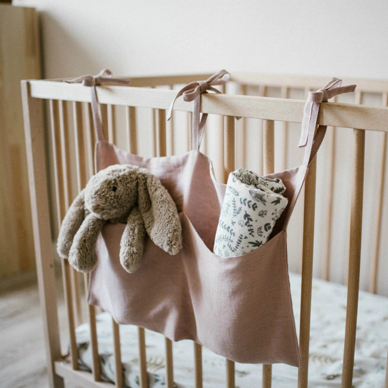 Baby crib pocket organizer eco friendly bag